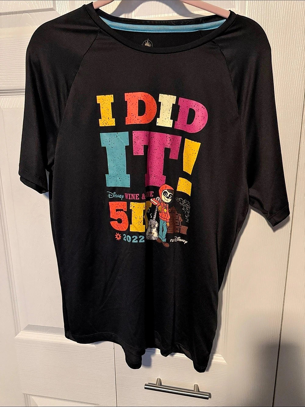 Disney 2022 Disney Wine & Dine 5K Coco Finisher T-Shirt 2022 Wine & Dine 5K Coco